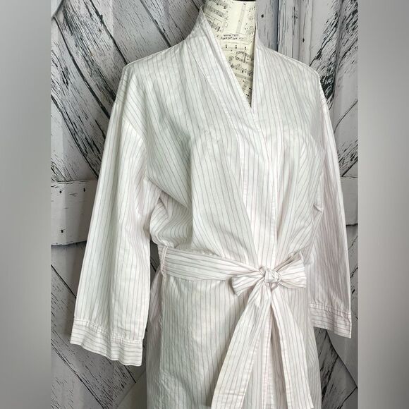 Pour Les Femmes Cotton Pinstripe Mini Robe S - Picture 2 of 6
